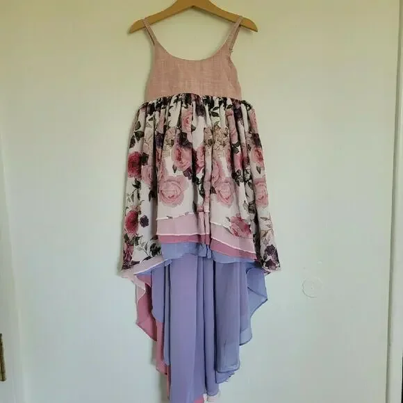 Pleiades Designs Rose Chiffon Dress Dresses